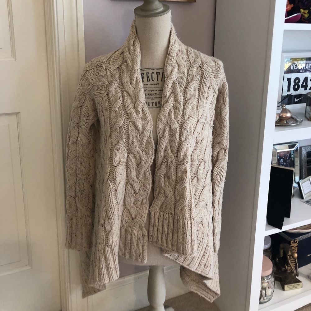 Anthropologie Sleeping on Snow Sweater